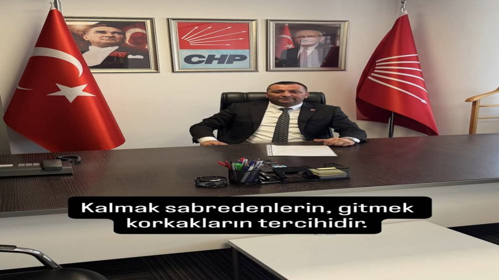 CHP Eskişehir İl Başkanı Kılı&ccedil;&rsquo;tan imalı paylaşım
