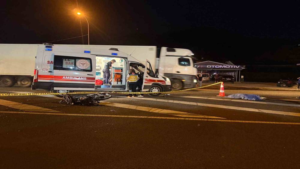 Eski belediye başkanının yeğeni motosiklet kazasında hayatını kaybetti
