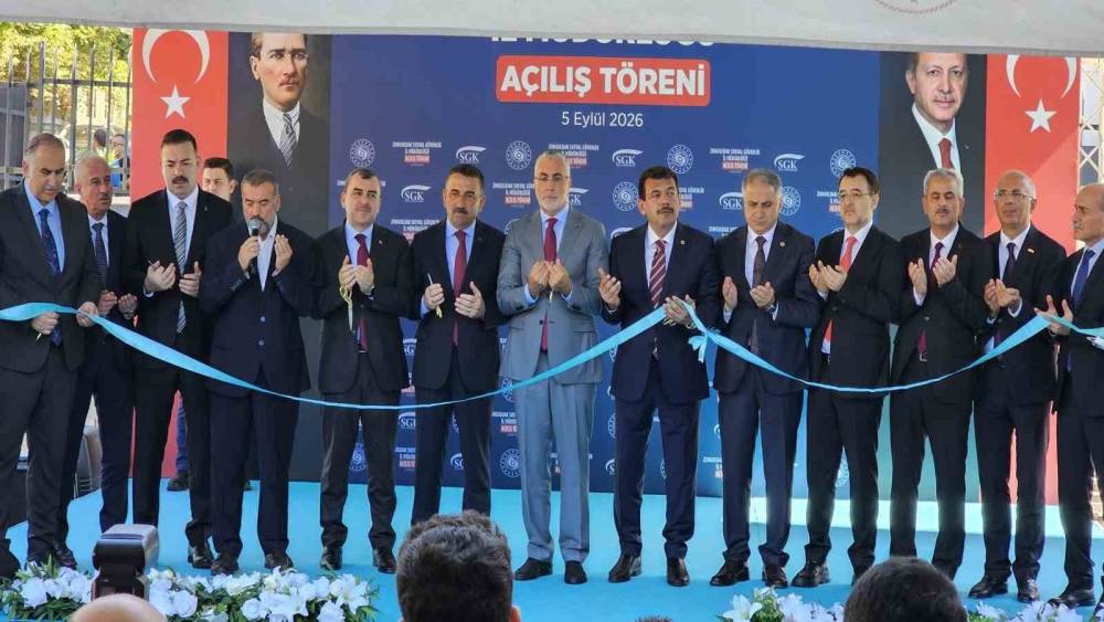 Bakan Işıkhan Zonguldak&rsquo;ta yeni SGK binasını a&ccedil;tı: 122 milyon liralık yatırım
