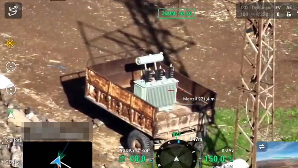 Mardin’de mobil kaçak trafolar, yapay zeka destekli dronlardan kaçamadı
