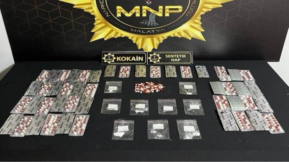 Malatya’da uyuşturucu operasyonu: 3 tutuklama
