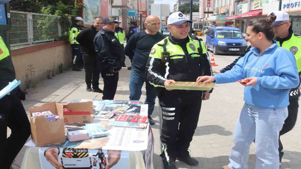 Bafra&rsquo;da Trafik Haftası&rsquo;nda farkındalık etkinliği

