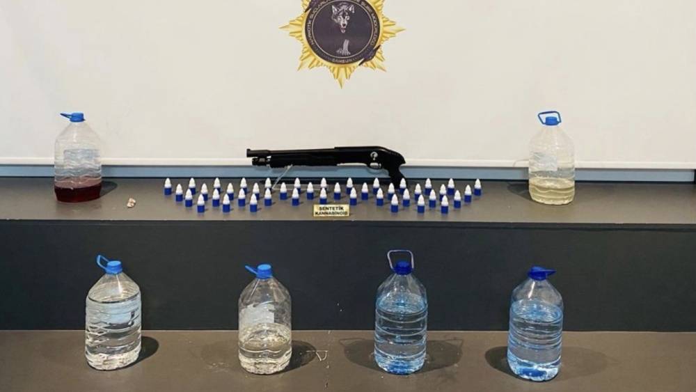 Samsun&rsquo;da likit uyuşturucu ve hap ele ge&ccedil;irildi
