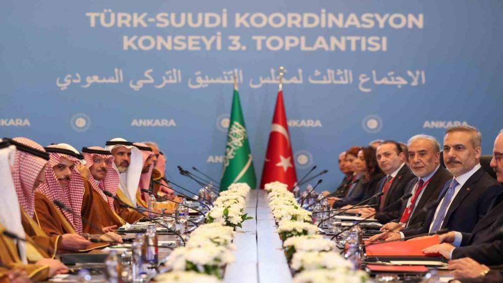 T&uuml;rk-Suudi Koordinasyon Konseyi &Uuml;&ccedil;&uuml;nc&uuml; Toplantısı Ankara&rsquo;da ger&ccedil;ekleşti
