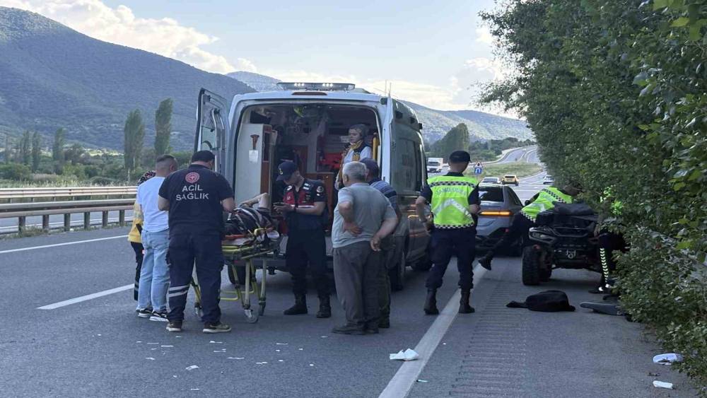 Kastamonu&rsquo;da ATV kazası: 1 yaralı
