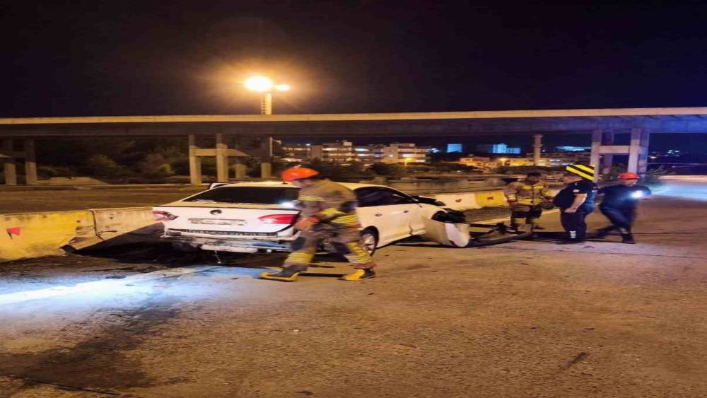İskenderun&rsquo;da trafik kazası: 1 yaralı

