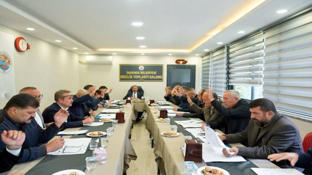 Darende Belediyesi Ekim Ayı Meclis Toplantısı&rsquo;nı ger&ccedil;ekleştirdi
