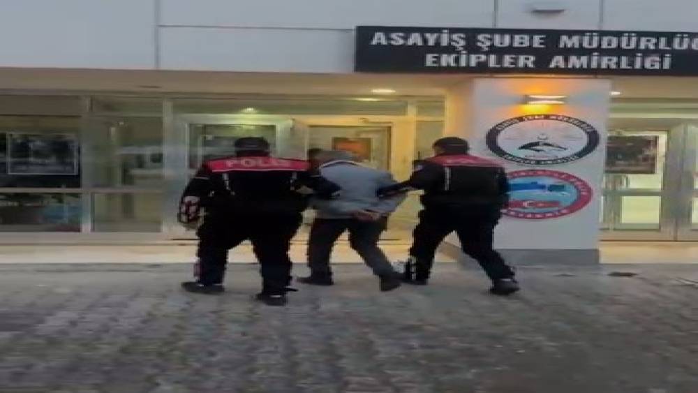 Kesinleşmiş hapis cezası olan şahıs, polisin dikkati sayesinde yakalandı
