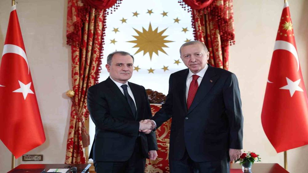 Cumhurbaşkanı Erdoğan, T&uuml;rk Devletleri Teşkilatı heyetini kabul etti
