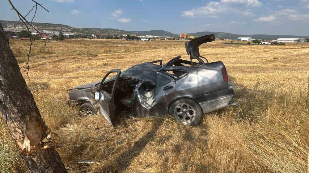 Tavşanlı&rsquo;da trafik kazası 1 yaralı
