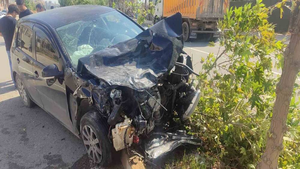 Diyarbakır&rsquo;da trafik kazası: 2 yaralı
