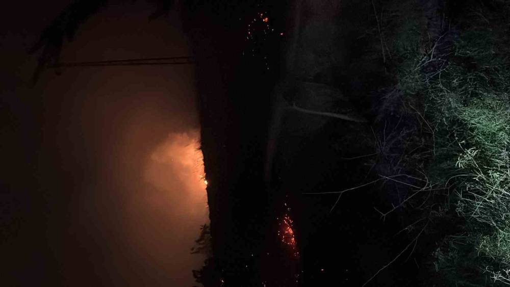 Hatay’da çıkan  otluk yangını söndürüldü
