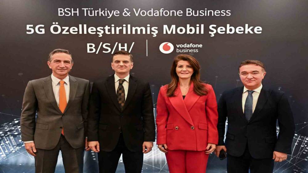 Vodafone ve BSH, 5G &Ouml;zelleştirilmiş Mobil Şebeke teknolojisini devreye aldı
