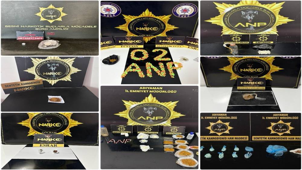 &Ccedil;eşitli su&ccedil;lardan aranan 66 şahıs yakalandı
