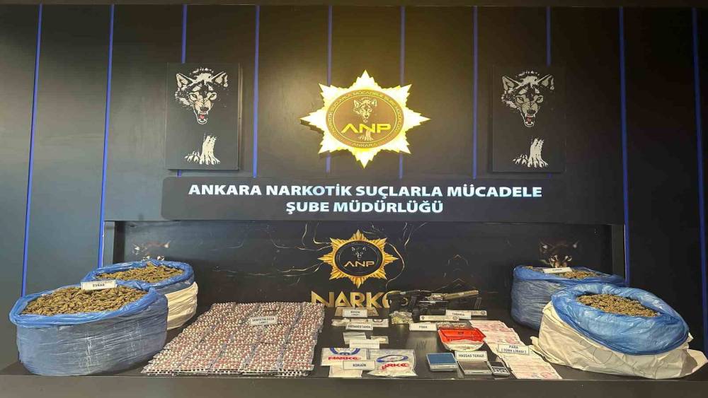 Ankara&rsquo;da narkotik operasyonları: 107 g&ouml;zaltı
