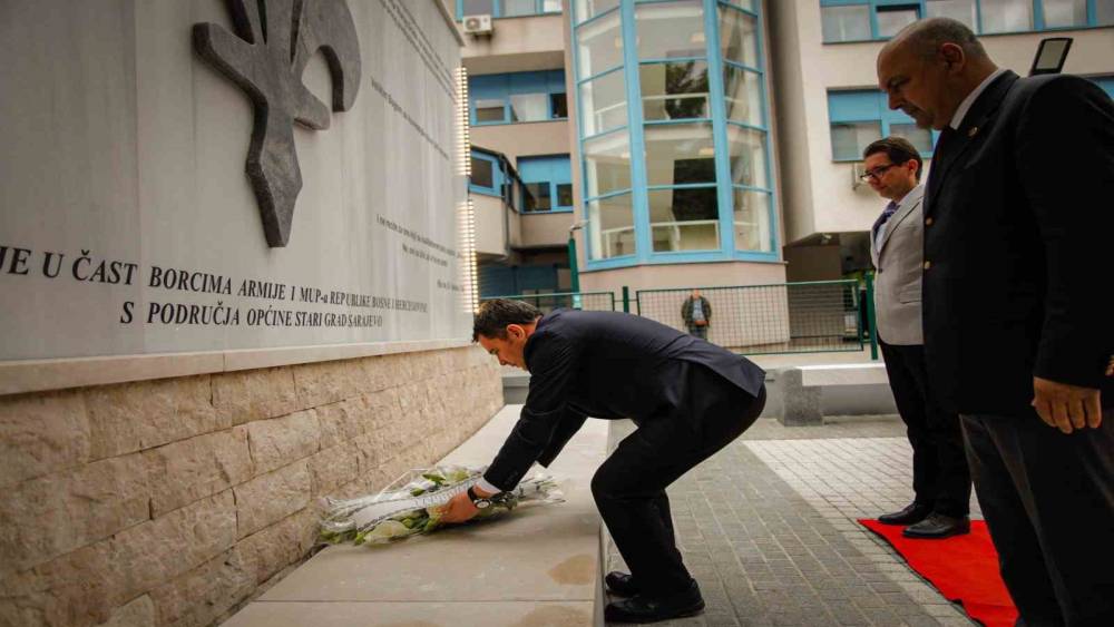 Başkan Aydın&rsquo;dan Saraybosna&rsquo;da anlamlı temas
