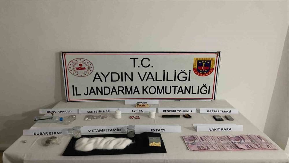 Germencik&rsquo;te uyuşturucu baskını: 5 g&ouml;zaltı
