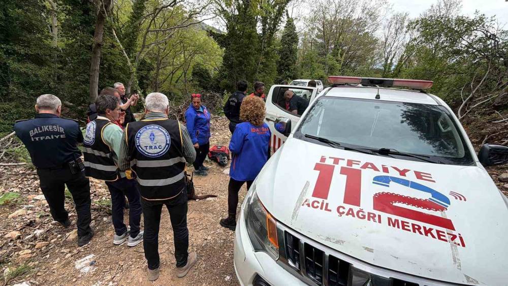 Kazdağları&rsquo;nda kayıp şahıstan acı haber
