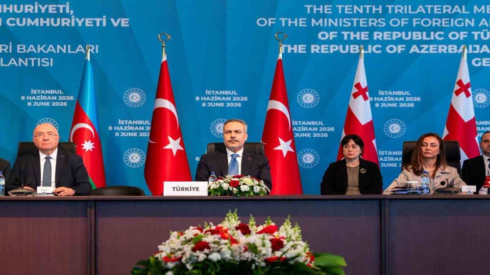 T&uuml;rkiye-Azerbaycan-G&uuml;rcistan &Uuml;&ccedil;l&uuml; Dışişleri Bakanları 10&rsquo;uncu Toplantısı başladı
