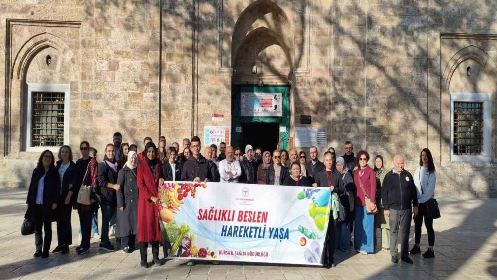 Bursa&rsquo;da "Hareket Et, Sağlıklı Yaşa" Y&uuml;r&uuml;y&uuml;ş&uuml;
