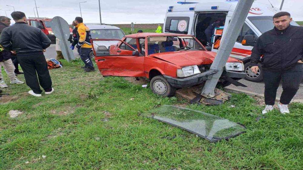 Kırklareli’nde trafik kazası: 1 yaralı
