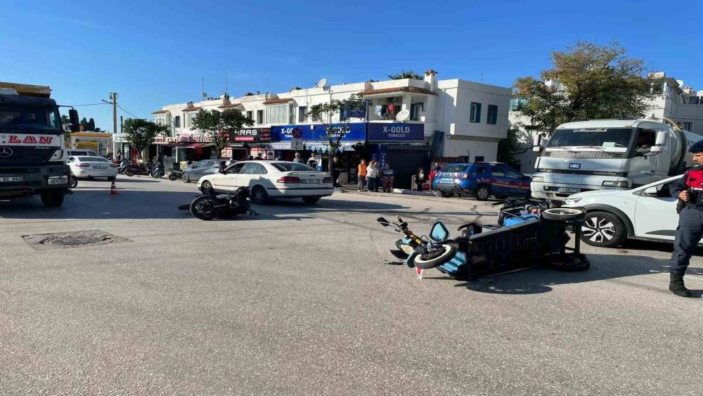 Bodrum’da trafik kazası kaza: 1 ölü, 1 yaralı
