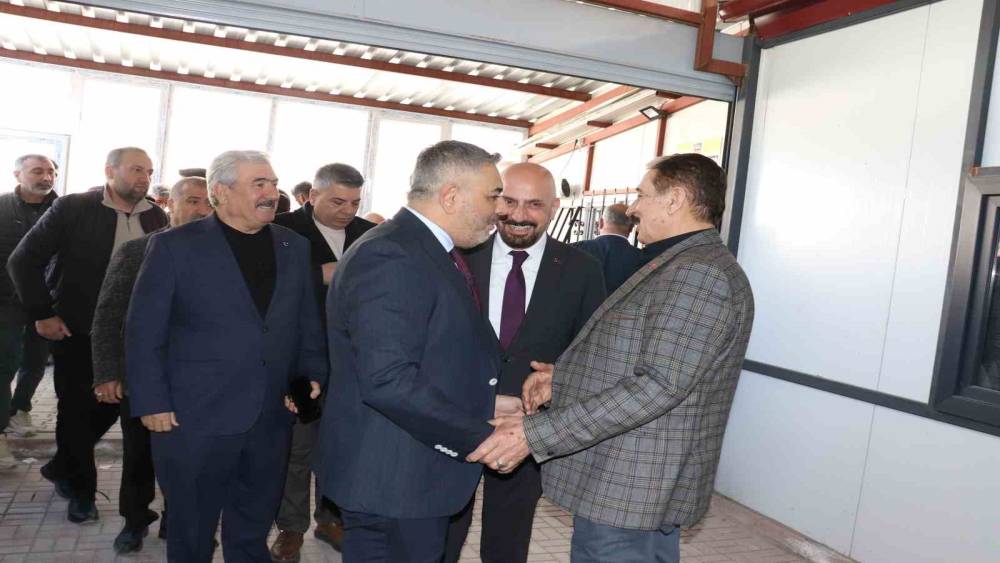 Malatya TSO&rsquo;dan Şevket Keskin&rsquo;e tebrik ziyareti
