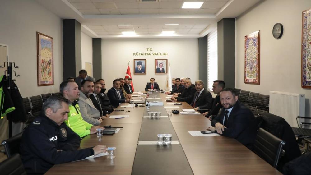 K&uuml;tahya&rsquo;da spor g&uuml;venliği masaya yatırıldı
