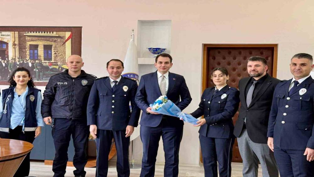 Hisarcık Kaymakamı Atam: "T&uuml;rk Polis Teşkilatı huzurumuzun ve g&uuml;venliğimizin teminatıdır"
