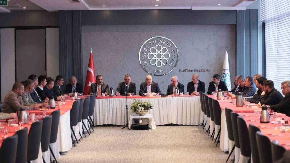 KTO&rsquo;da &lsquo;Lojistik Merkez&rsquo; toplantısı
