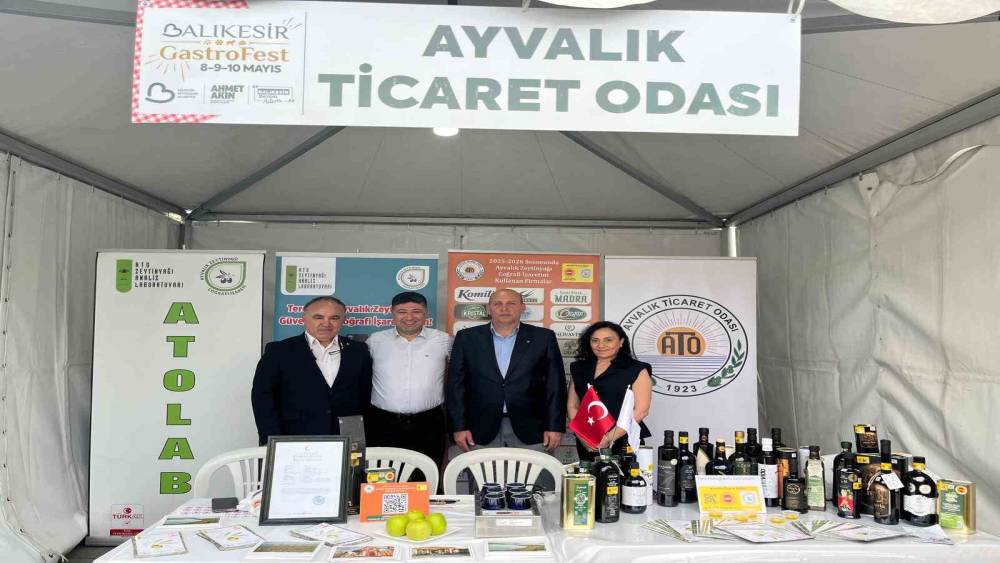 Ayvalık zeytinyağı, Balıkesir Gastrofest&rsquo;in yıldızı oldu
