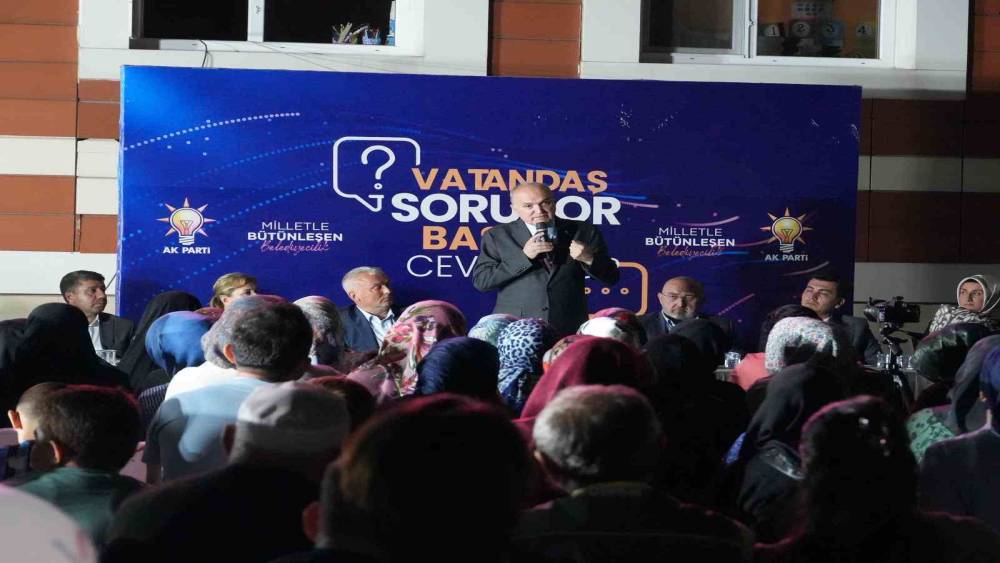 Başkan &Ouml;zl&uuml; mahalle toplantılarını Sancaklar ile s&uuml;rd&uuml;rd&uuml;
