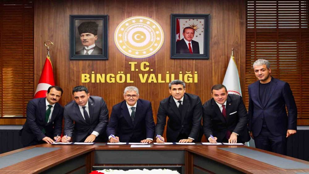 Bing&ouml;l&rsquo;de 115 milyon liralık İŞGEM yatırımı i&ccedil;in imzalar atıldı
