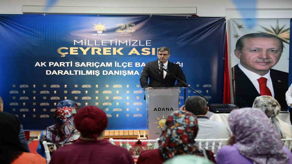 AK Parti Adana İl Başkanı &Ouml;zkan: ""T&uuml;rkiye Y&uuml;zyılına g&uuml;&ccedil;l&uuml; teşkilatımızla y&uuml;r&uuml;yoruz"
