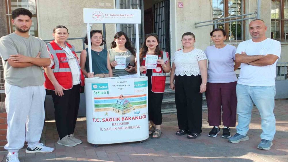 Halk Sağlığı Haftasında diyabete dikkat &ccedil;ektiler
