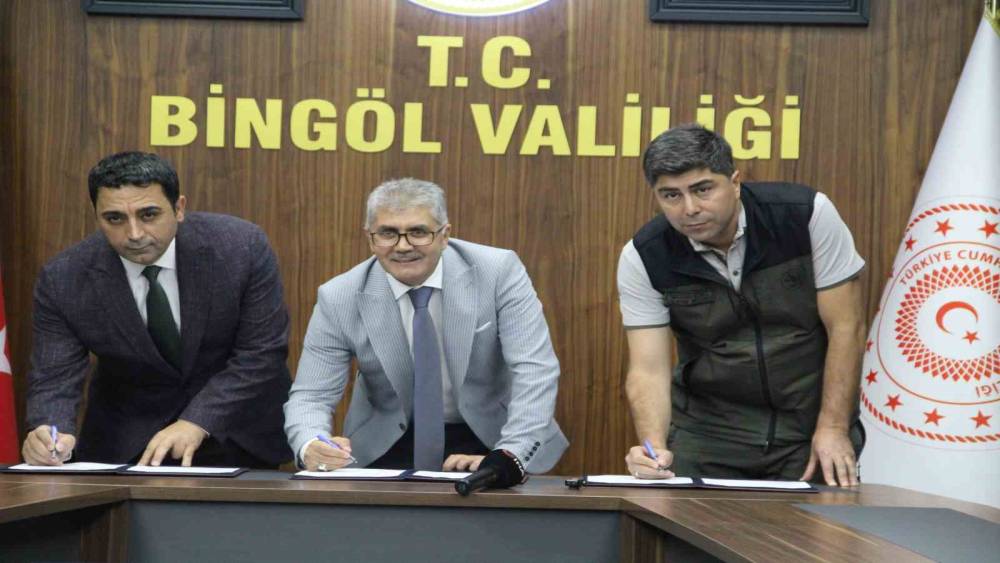Bing&ouml;l&rsquo;de iki ayrı projeye teknik destek protokol&uuml; imzalandı
