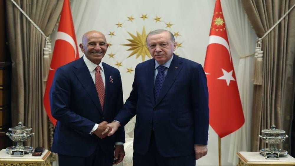 Cumhurbaşkanı Erdoğan, ABD&rsquo;nin Ankara B&uuml;y&uuml;kel&ccedil;isi Barrack&rsquo;ı kabul etti
