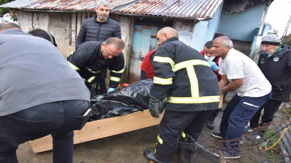 Giresun’da ev yangını: 1 ölü
