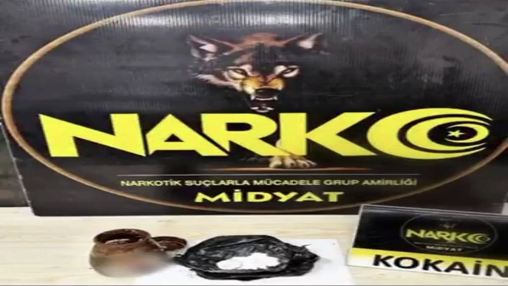Mardin&rsquo;de &ccedil;ikolata kavanozunda kokain ele ge&ccedil;irildi
