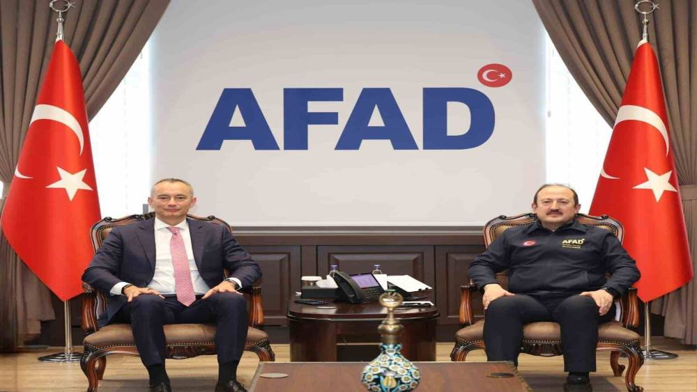 AFAD Başkanı Pehlivan, Gazze Barış Kurulu Y&uuml;ksek Temsilcisi Mladenov&rsquo;u kabul etti

