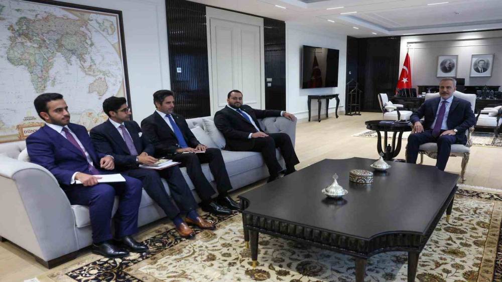 Bakan Fidan, Katarlı mevkidaşı Al-Khulaifi ile bir araya geldi
