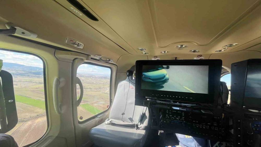 Burdur&rsquo;da helikopter destekli trafik denetiminde 684 ara&ccedil; ve s&uuml;r&uuml;c&uuml;s&uuml; kontrol edildi
