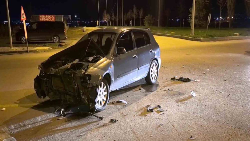 Erzurum&rsquo;da trafik kazası: 2 yaralı
