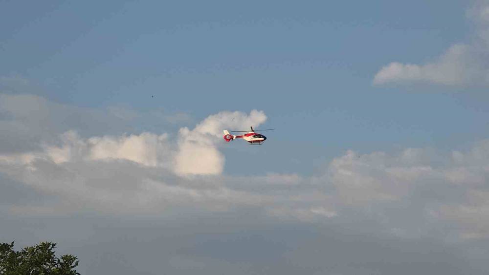 Kalp hastası ambulans helikopterle Van&rsquo;a getirildi
