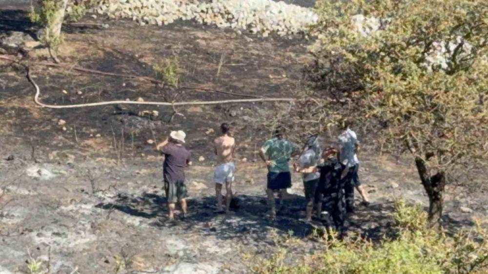 Bodrum&rsquo;da makilik yangını kontrol altına alındı
