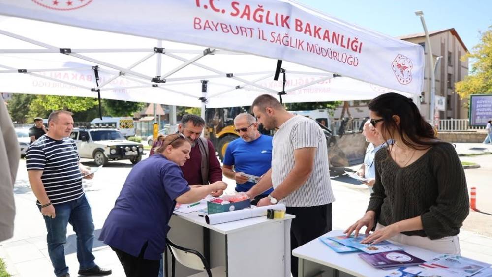 Bayburt&rsquo;ta kanser taramalarına y&ouml;nelik &ccedil;alışma ger&ccedil;ekleştirildi
