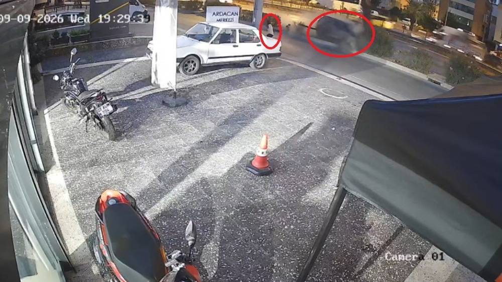 &Ouml;l&uuml;mden 5 saniyeyle kurtuldu
