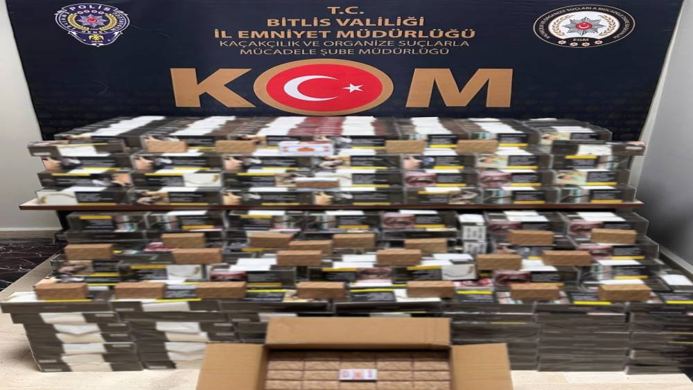 Bitlis&rsquo;te ka&ccedil;ak&ccedil;ılık operasyonu
