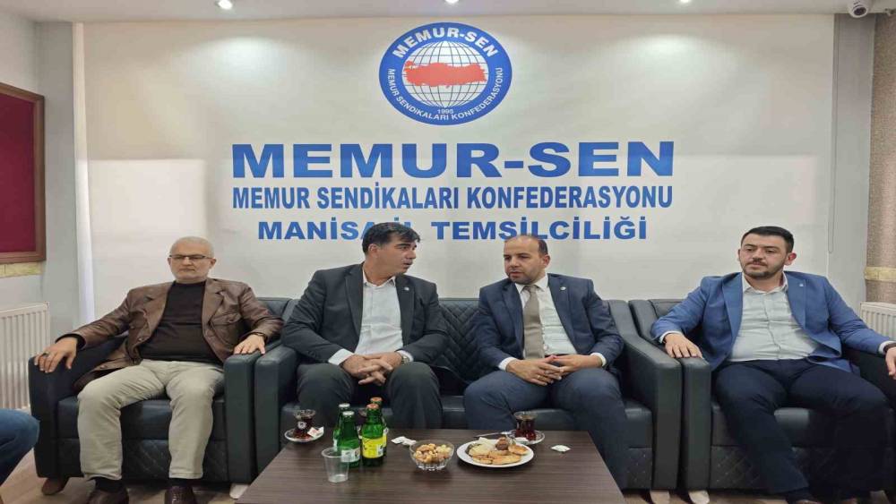 G&uuml;ltekin&rsquo;den Memur-Sen&rsquo;e ziyaret
