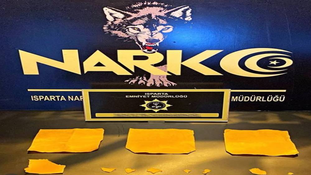 Yolcu otob&uuml;s&uuml;nde bin 307 adet uyuşturucu emdirilmiş k&acirc;ğıt ele ge&ccedil;irildi
